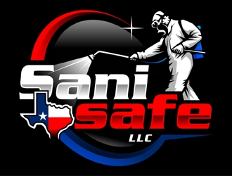 Sani safe logo design by MAXR