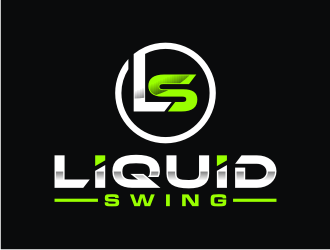 Liquid Swing logo design by bricton