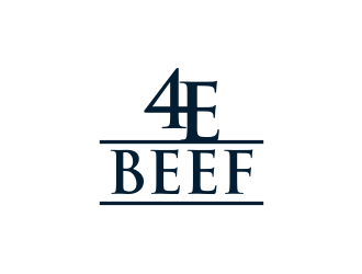 4E Beef logo design by hopee