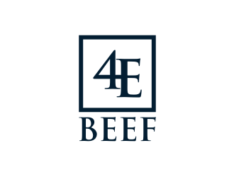 4E Beef logo design by hopee