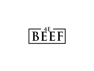 4E Beef logo design by kurnia