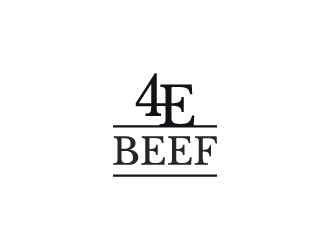 4E Beef logo design by aryamaity