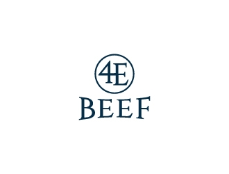 4E Beef logo design by aryamaity