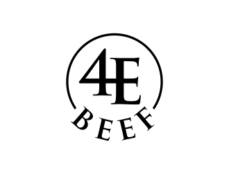 4E Beef logo design by arturo_