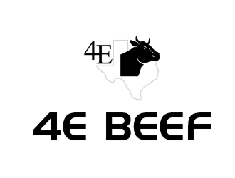 4E Beef logo design by ManishKoli