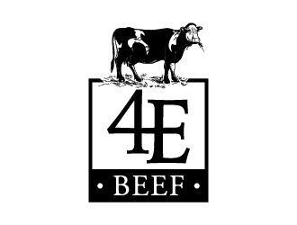 4E Beef logo design by Ultimatum