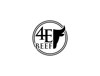 4E Beef logo design by FirmanGibran