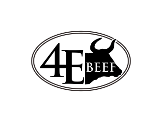 4E Beef logo design by FirmanGibran