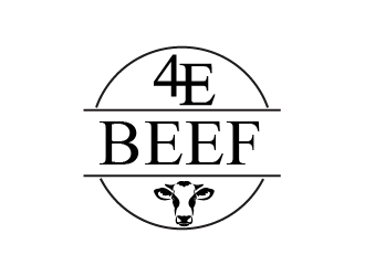 4E Beef logo design by czars