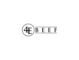 4E Beef logo design by RIANW