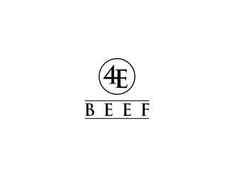 4E Beef logo design by RIANW