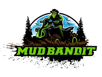 Mud Bandit logo design by DreamLogoDesign