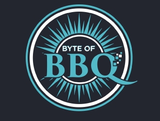 Byte of BBQ logo design by AamirKhan