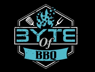 Byte of BBQ logo design by DreamLogoDesign