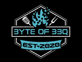 Byte of BBQ logo design by DreamLogoDesign