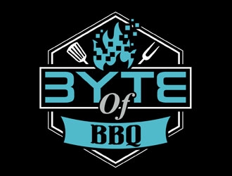 Byte of BBQ logo design by DreamLogoDesign