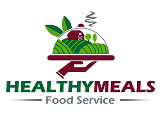  Healthy Meals Food Service logo design by 3Dlogos