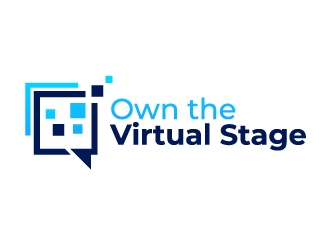 Own the Virtual Stage logo design by kgcreative