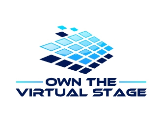 Own the Virtual Stage logo design by kgcreative