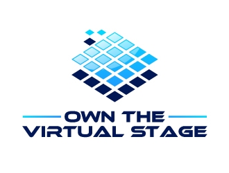 Own the Virtual Stage logo design by kgcreative