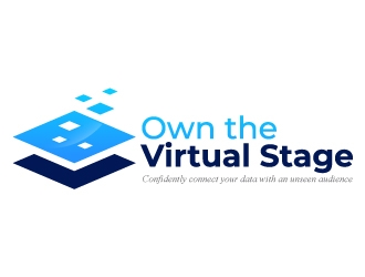 Own the Virtual Stage logo design by kgcreative