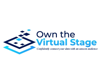 Own the Virtual Stage logo design by kgcreative