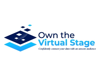 Own the Virtual Stage logo design by kgcreative