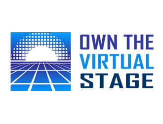 Own the Virtual Stage logo design by Coolwanz