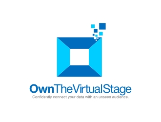 Own the Virtual Stage logo design by shikuru