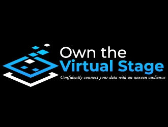 Own the Virtual Stage logo design by kgcreative