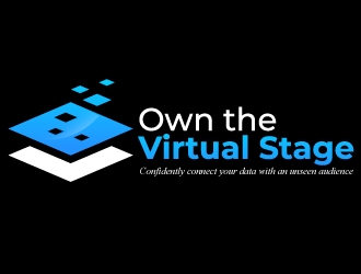 Own the Virtual Stage logo design by kgcreative