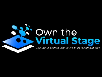 Own the Virtual Stage logo design by kgcreative