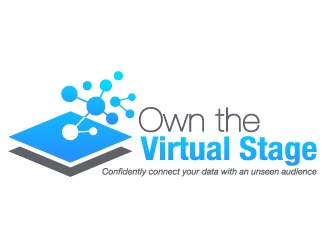 Own the Virtual Stage logo design by kgcreative