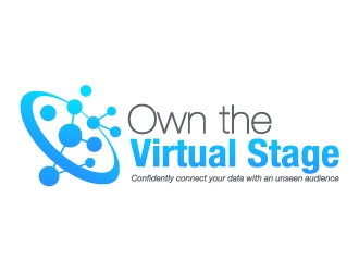 Own the Virtual Stage logo design by kgcreative