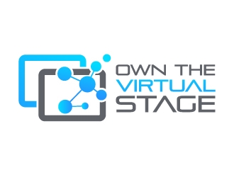 Own the Virtual Stage logo design by kgcreative