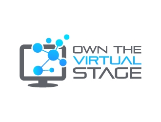 Own the Virtual Stage logo design by kgcreative