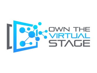 Own the Virtual Stage logo design by kgcreative