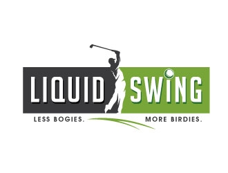 Liquid Swing logo design by REDCROW