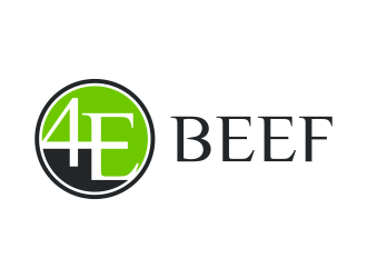 4E Beef logo design by scolessi