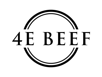 4E Beef logo design by scolessi