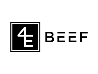 4E Beef logo design by scolessi