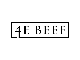 4E Beef logo design by scolessi