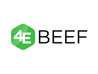 4E Beef logo design by kozen