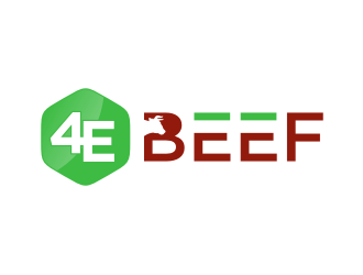 4E Beef logo design by kozen