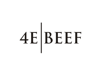 4E Beef logo design by BintangDesign