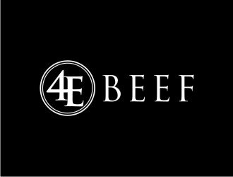 4E Beef logo design by Adundas