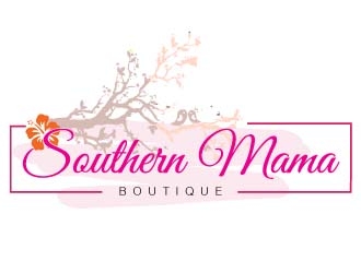 Southern Mama Boutique logo design by Vincent Leoncito