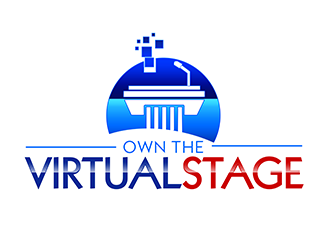 Own the Virtual Stage logo design by 3Dlogos