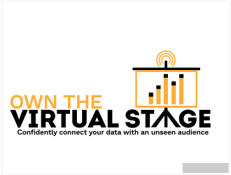 Own the Virtual Stage logo design by spikesolo