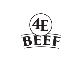 4E Beef logo design by yippiyproject